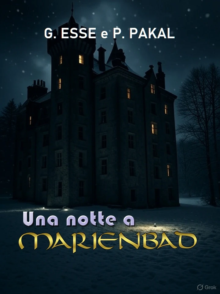 Copertina libro: Una notte a Marienbad